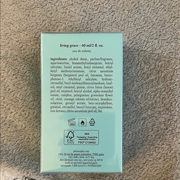 Philosophy Living Grace Eau de Toilette - Blue - Picture 2 of 2